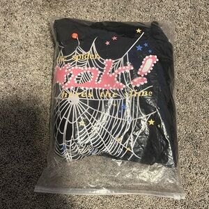 Black Sp5der Pink Hoodie
